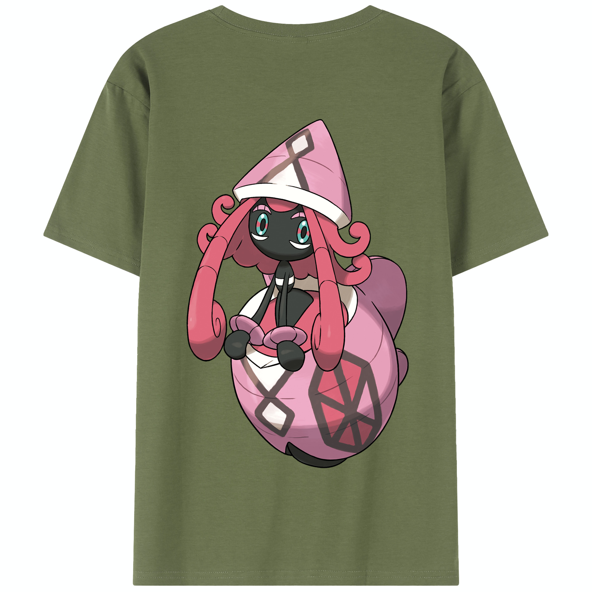 （画像用） ポケットモンスター Pokémon 綿100％半袖Tシャツ（背面プリント）